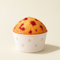 Cupcake with background matched to Puff product photo
